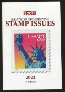 New 2022 SCOTT United States Stamp Identifier Definitive Issues Catalogue 9780894876257