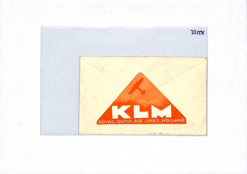 GB Air Mail Cover KLM FIRST FLIGHT Liverpool Hull 1934{samwells-covers}XT155