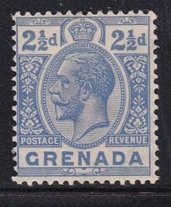 Album Treasures Grenada Scott # 97 2 1/2p George V Mint with Hinge-