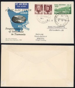 Australia SG268/70 FDC