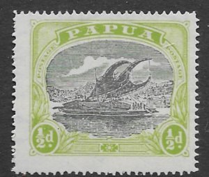 Papua New Guinea 41  1910  1/2 d NH