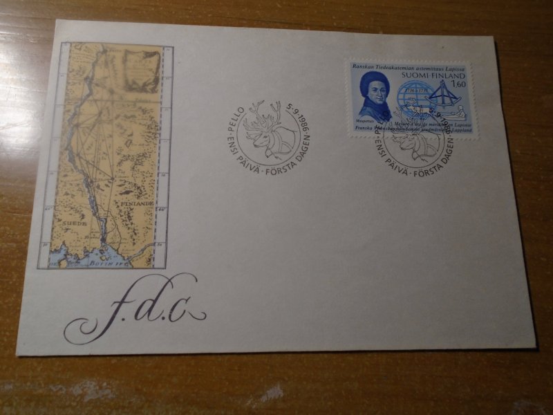 Finland  #  741  FDC  Mathematics