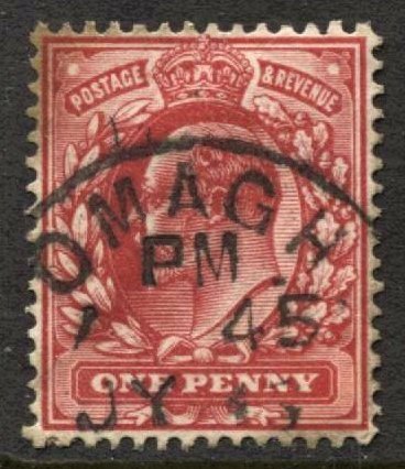 STAMP STATION PERTH - Great Britain #128 KEVII Definitive Used