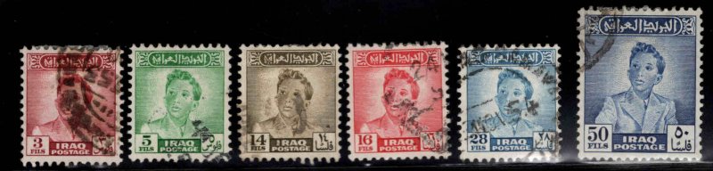 IRAQ Scott 133-138  Used stamp set