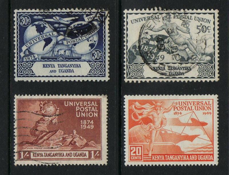 Kenya, Uganda, Tanzania #94-97 Used CV$2.50 