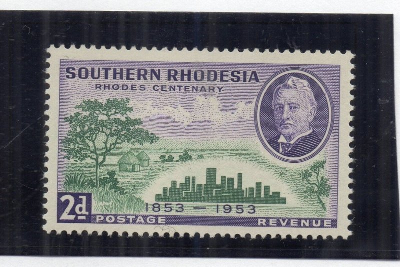 Southern Rhodesia 1953 Early Issue Fine Mint Hinged 2d. NW-199755 