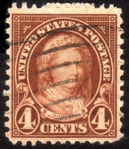 1927, US 4c, Martha Washington, Used, Sc 636