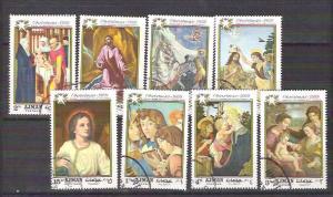 Ajman 1969 Paintings, used     E.049