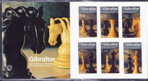 Gibraltar 2022 - 20tj Anniv Chess International Festival  6 Val Original Package