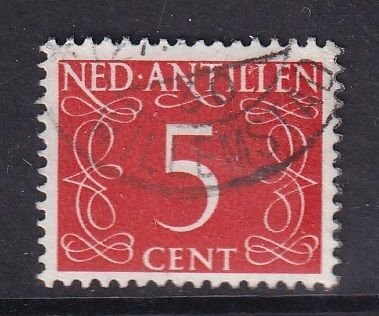 Netherlands Antilles   #213 used 1950  numerals 5c