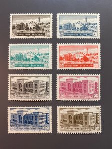 Syria 366-373 F-VF MH. Scott $ 15.75