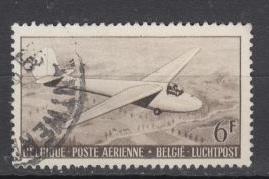 Belgium - 1951 Air stamp 6fr Sc# C13 (1426)