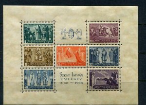 Hungary 1938 Souvenir Sheet Mi Block 4 MNH Cv 50 euro 6783