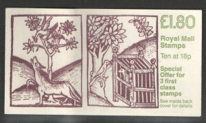 FU6ba 1988 'Linnean Society' Folded Booklet - Complete - Cylinder B1