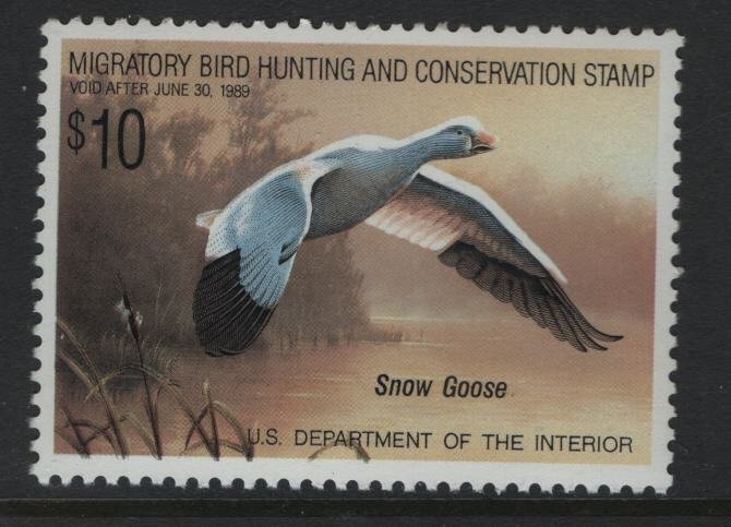 US, RW55, 1988, MNH, DUCK STAMP