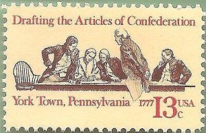 1978 Drafting Articles of Confederation Single 13c Postage Stamp, Sc#1726, MNH