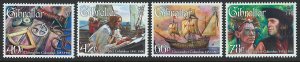 Gibraltar Scott 1056-1059 MNH! Complete Set! Christopher Columbus!