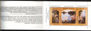 Finland 1997 Stamp Day Art Paintings Aino Saga Mi. 1400/02 Booklet MNH