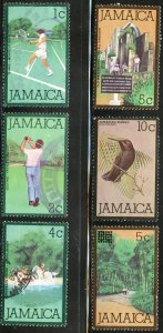 Jamaica Scott 465-68,473,581 UF-VFLH - 1979 Culture Short Set - SCV $5.50