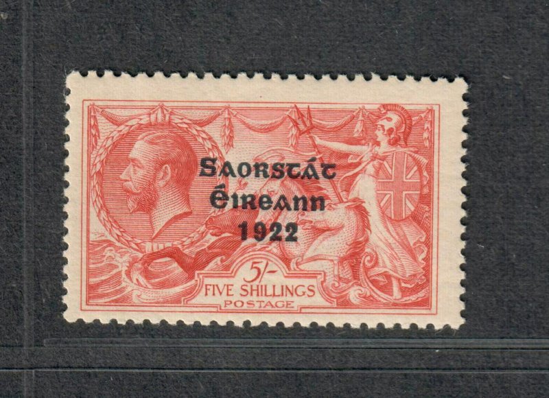 Ireland Sc#78b M/NH/F-VF, Seahorse, Cv. $225