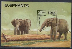 Laos 1335 MNH 1997 Elephants