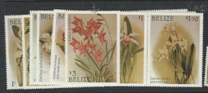 BELIZE (PP1203B) ORHIDS SC 882-9  MNH