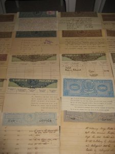 India Fiscal 26 Different QV to KGVI FOR COPIES Stamp Paper Fine Used Collection