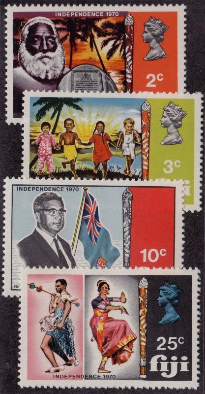  FIJI MNH Scott # 297-300 Independence (4 Stamps)