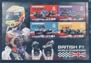 GUERNSEY 2011 FORMULA 1 CHAMPIONS (2nd series) SGMS1405 MNH