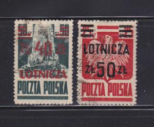 Poland C19-C20 Set U Surcharges