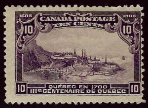 Canada SC#101 Mint Fine perf thin SCV$170.00..fill a key spot!!