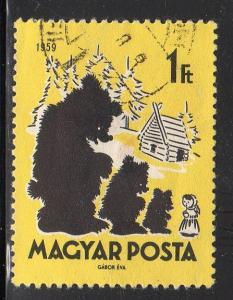 Hungary 1278 - CTO - Mashenka and the Three Bears