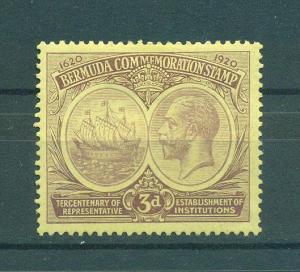 Bermuda sc# 58 mhr cat value $15.00