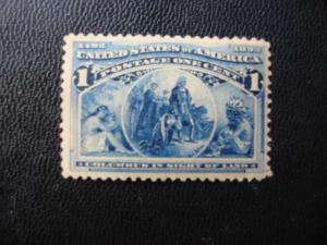 1893 COLUMBIAN  SCOTT # 230   1 c  M/OG /NH  SCV $60.00