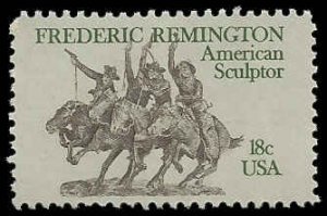 PCBstamps   US #1934  18c Remington Sculpture, 1981, MNH, (3)