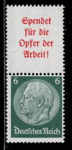 Germany Scott # 419, label A5, mint nh, se-tenant, Mi# S123