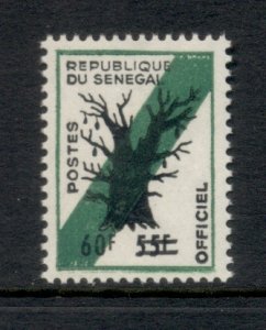 Senegal 1969 Official Surch 60f on 55f MUH