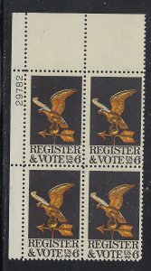 1344, Register and Vote, MNH