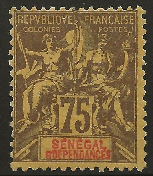 Senegal (1892)  - Scott # 51,  MH