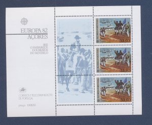 PORTUGAL AZORES - Scott 333a - MNH S/S - EUROPA - 1982