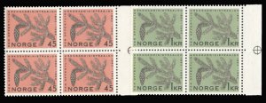 Norway #406-407 Cat$26.40+, 1962 State Forest Administration, set of two in b...