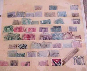 CUBA STAMP 50 DIFF. also 100 DUPLICATES USED