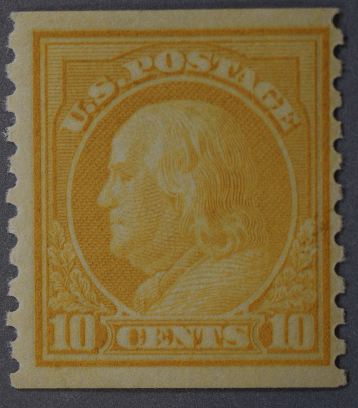 United States #497 10 Cent Franklin Coil MNH