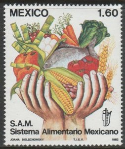 MEXICO 1301, MEXICAN FOOD SYSTEM. MINT, NH VF