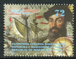 298 - NORTH MACEDONIA 2021- Ferdinand Magellan - Portuguese navigator - MNH