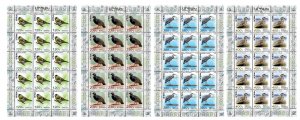 Artsakh 2023 MNH** Mi 260-63 Bird Definitive siskin francolin Heron Marbled duck
