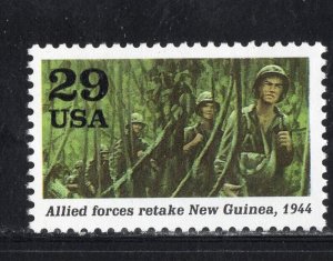 2838a *  ALLIED FORCES RETAKE NEW GUINEA * U.S. Postage Stamp  MNH