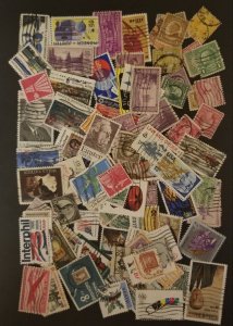 US 100 Different Used Stamp Lot Collection T6014