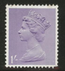 Great Britain Scott MH15 MNH** 1967 Machin light violet