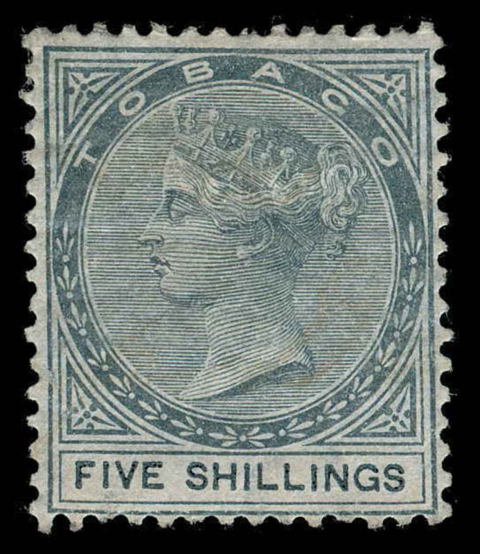 Tobago Scott 5 Gibbons 5 Mint Stamp